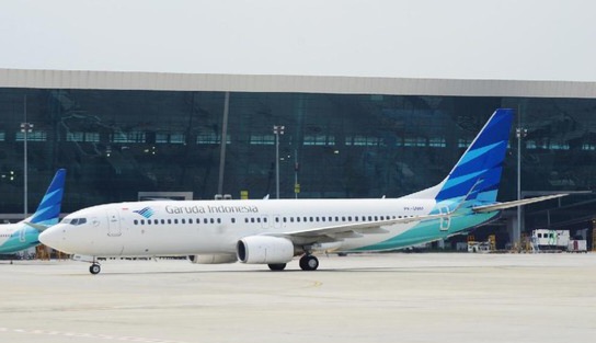 Pesawat Garuda Indonesia. Foto : Ist