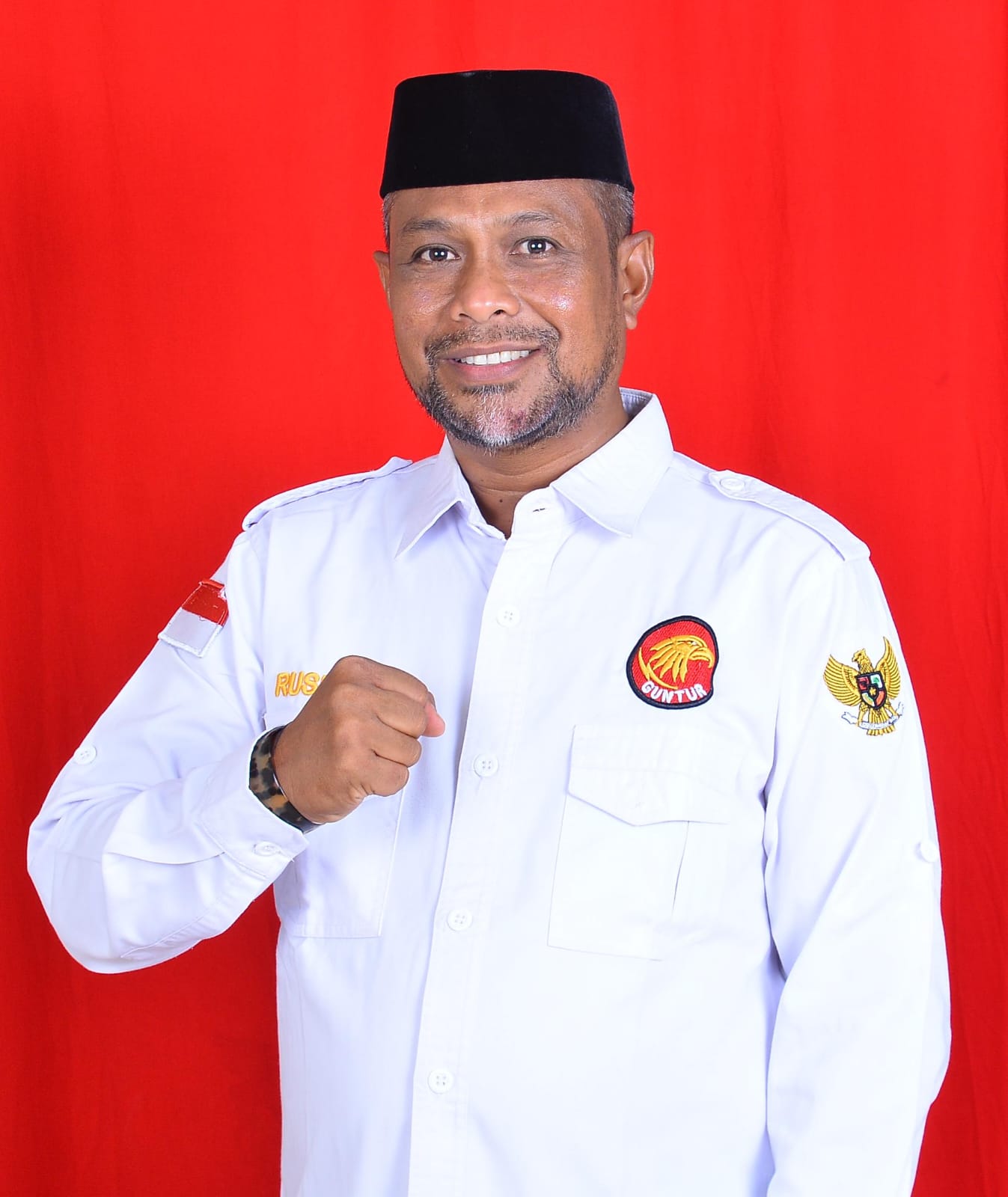 Panglima Garuda untuk Rakyat (Guntur), Haluoleo, Sulawesi Tenggara (Sulteng), Rusman Patawari.(Istimewa)
