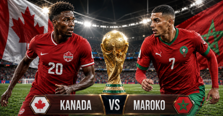 Ilustrasi laga Kanada vs Maroko. Foto : Ist