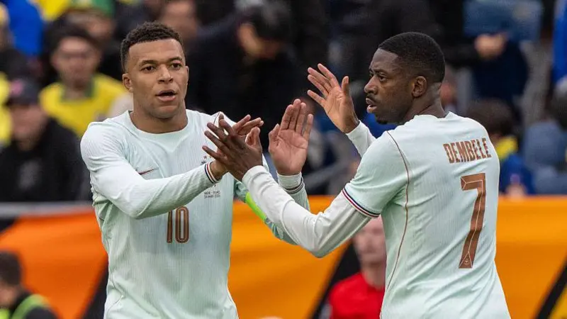 Gol Mbappe dan Dembele antar Prancis melaju ke Semifinal Piala Dunia 2026. Foto : Ist