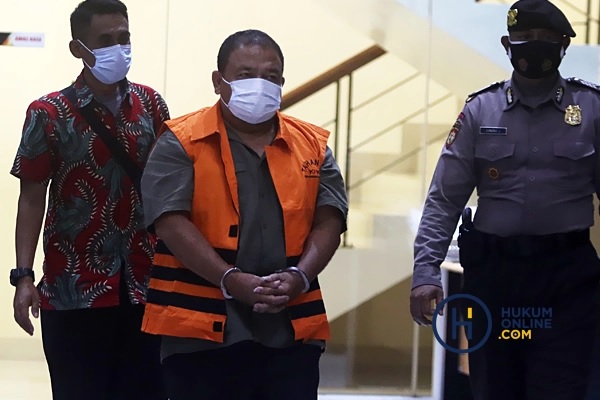 KPK melakukan OTT Bupati Bupati Langkat Syah Afandin. Foto : Ist