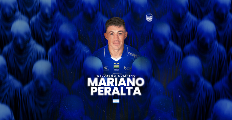 Pemain anyar Persib Mariano Peralta. Foto : Ist