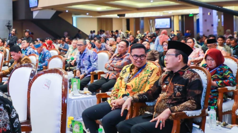 APEKSI. Wakil Wali Kota Tangsel, Pilar Saga Ichsan saat menghadiri Dialog Kota dalam ajang Apeksi 2026 di Medan.