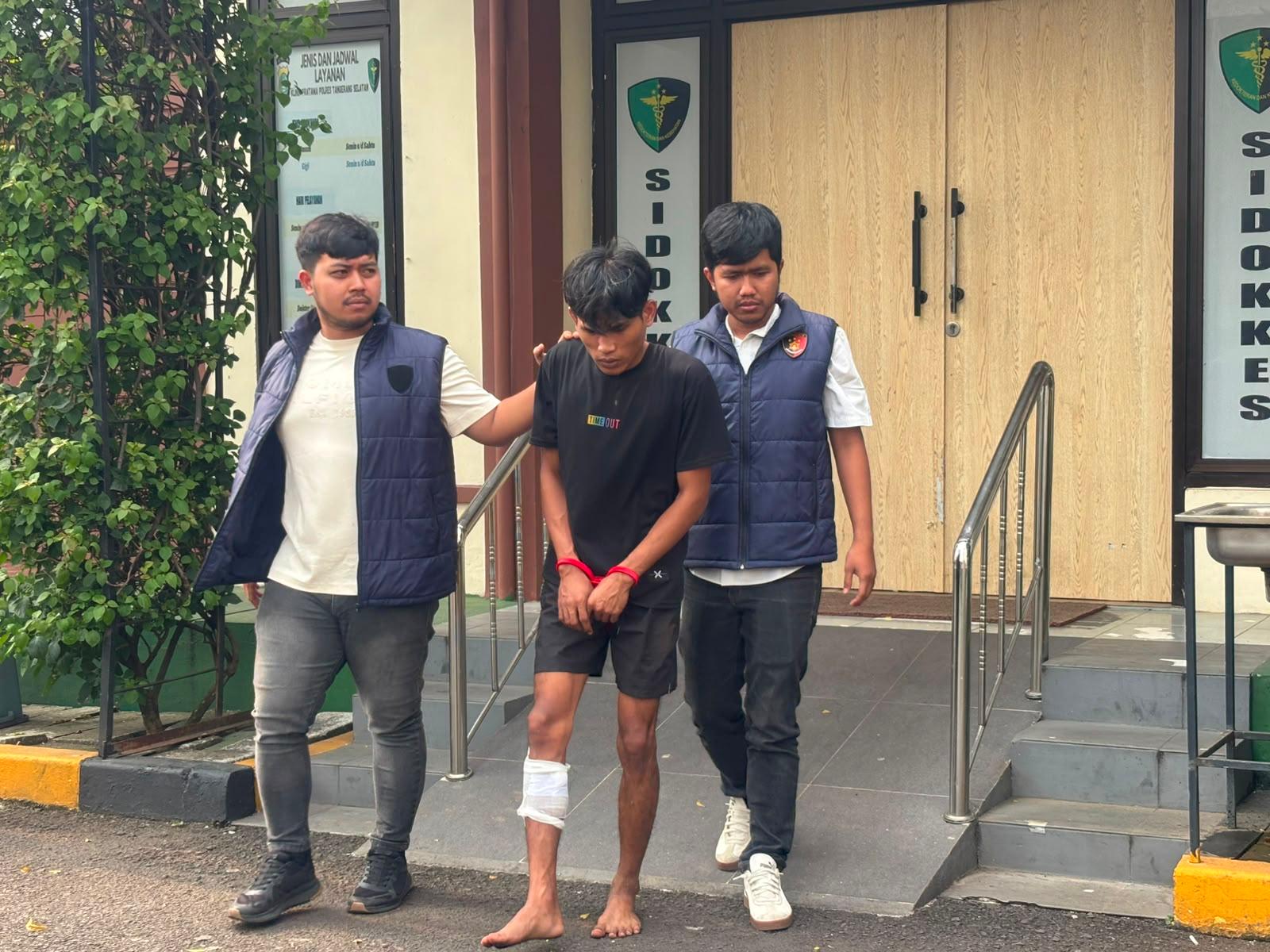 TINDAK TEGAS - Polisi menindak tegas para pelaku curanmor di dalam operasi Berantas Jaya.