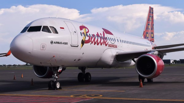 Pesawat Batik Air. Foto : Ist