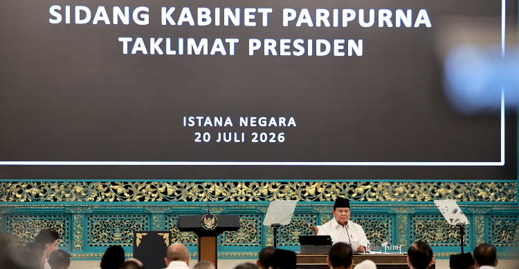 Sidang Paripurna Taklimat Presiden di Istana Negara, Senin (20/7/2026). Foto : Ist