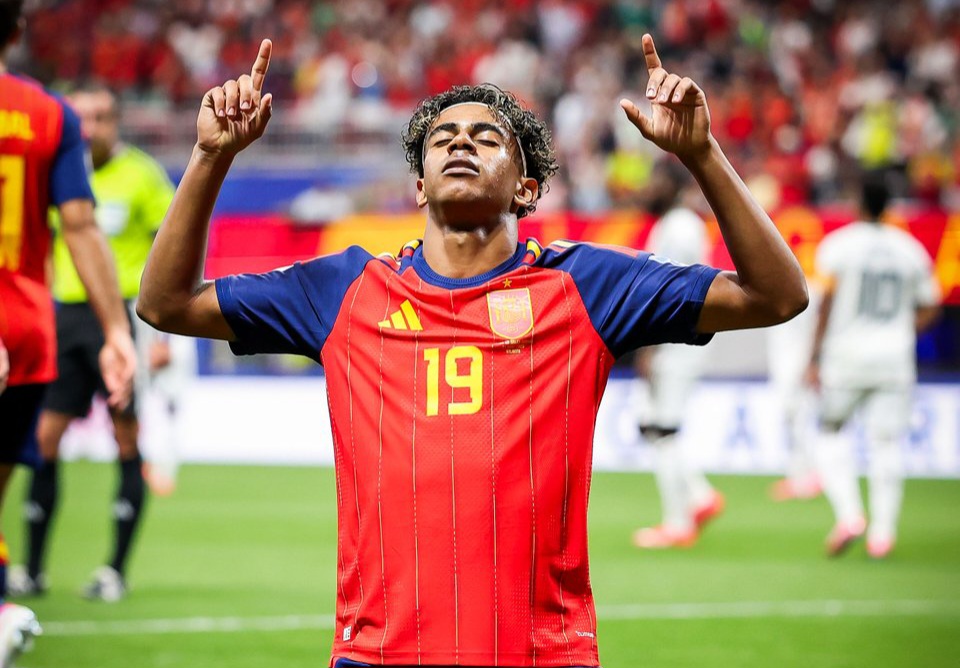 Bintang muda Timnas Spanyol LamineYamal. Foto : Ist