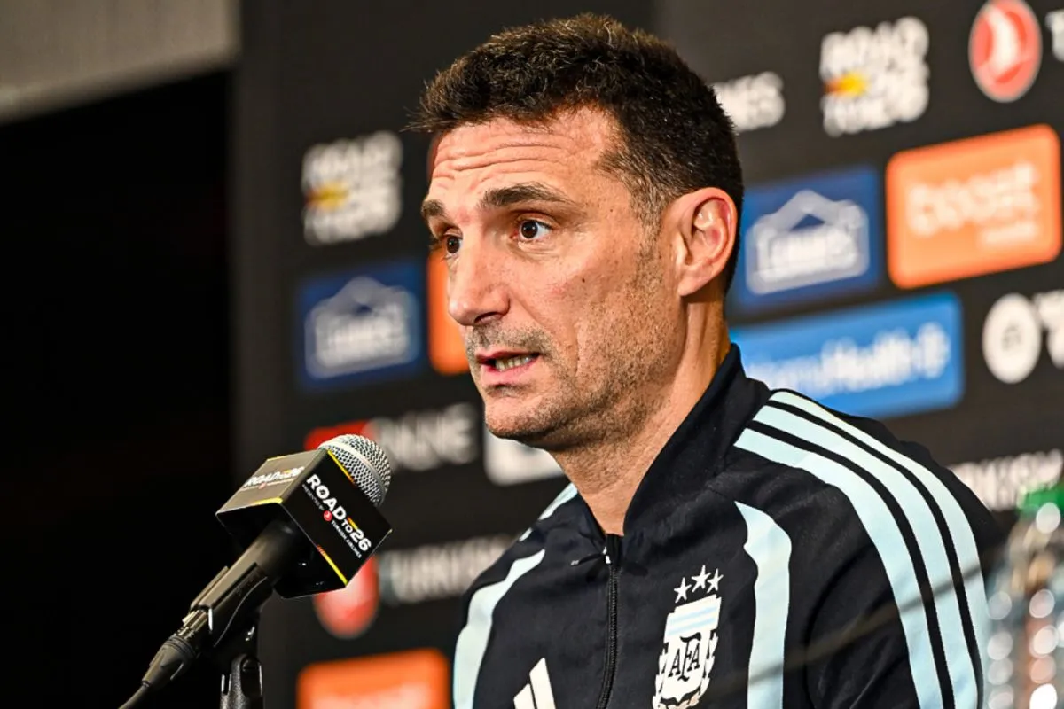 Pelatih Argentina Lionel Scaloni. Foto : Ist