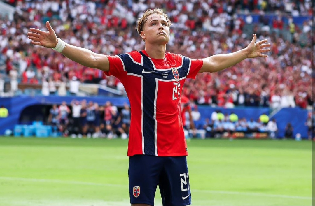 Bintang muda Norwegia Andreas Schjelderup. Foto : Ist