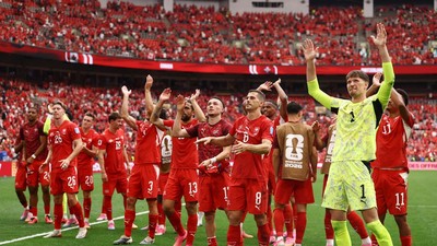 Skuad Timnas Swiss. Foto : Ist