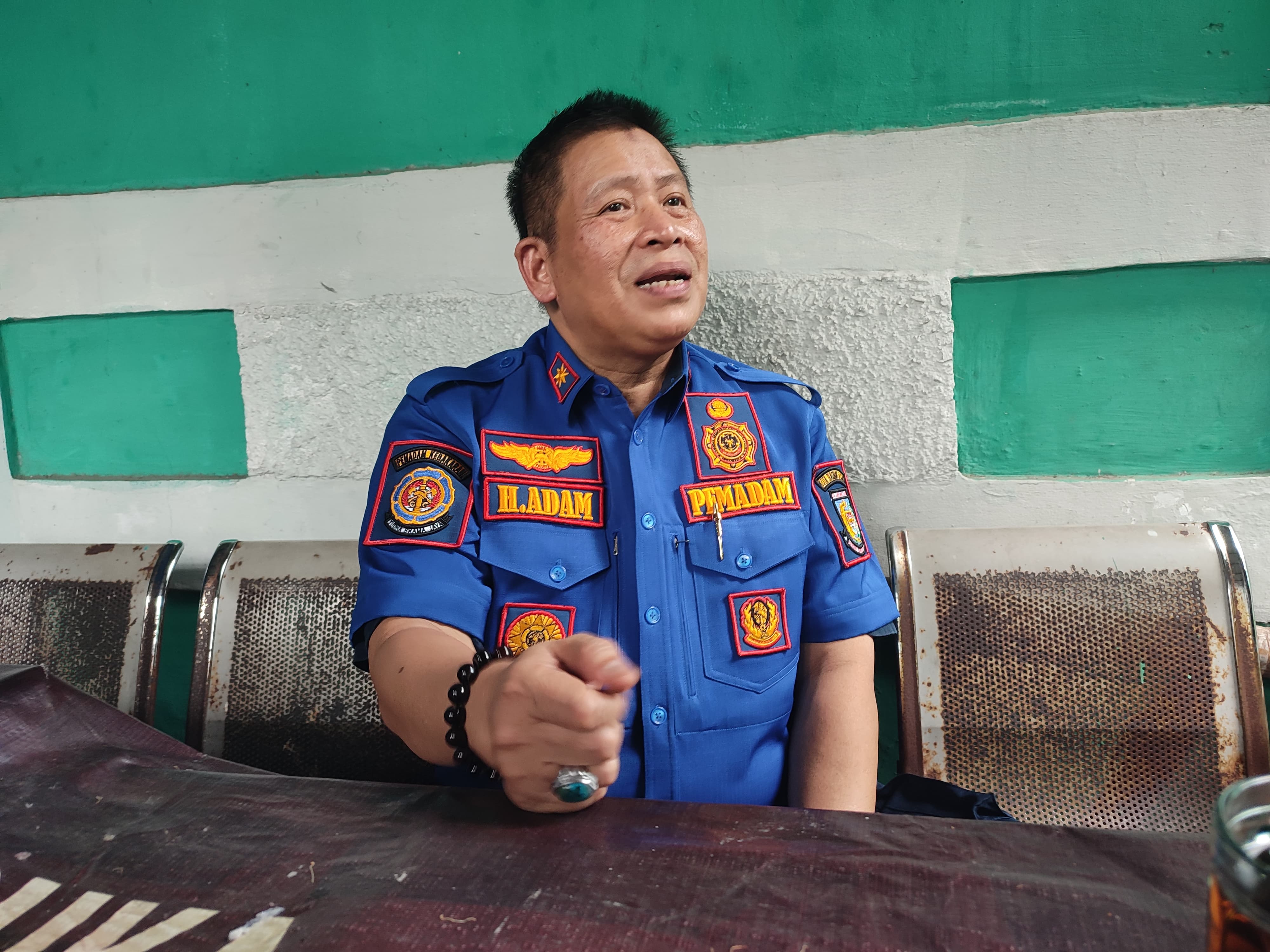 Kepala Dinas Pemadam Kebakaran dan Penyelamatan Kota Tangsel, Ahmad Dohiri. Foto : Ist