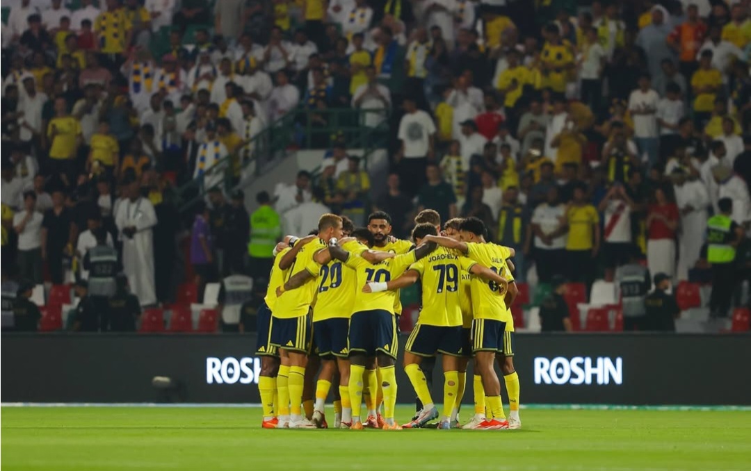 Selebrasi skuad Al Nassr. Foto : Ist