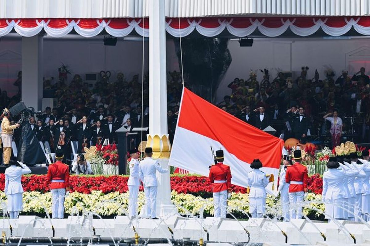Upacara HUT RI di Istana Negara. Foto : Ist