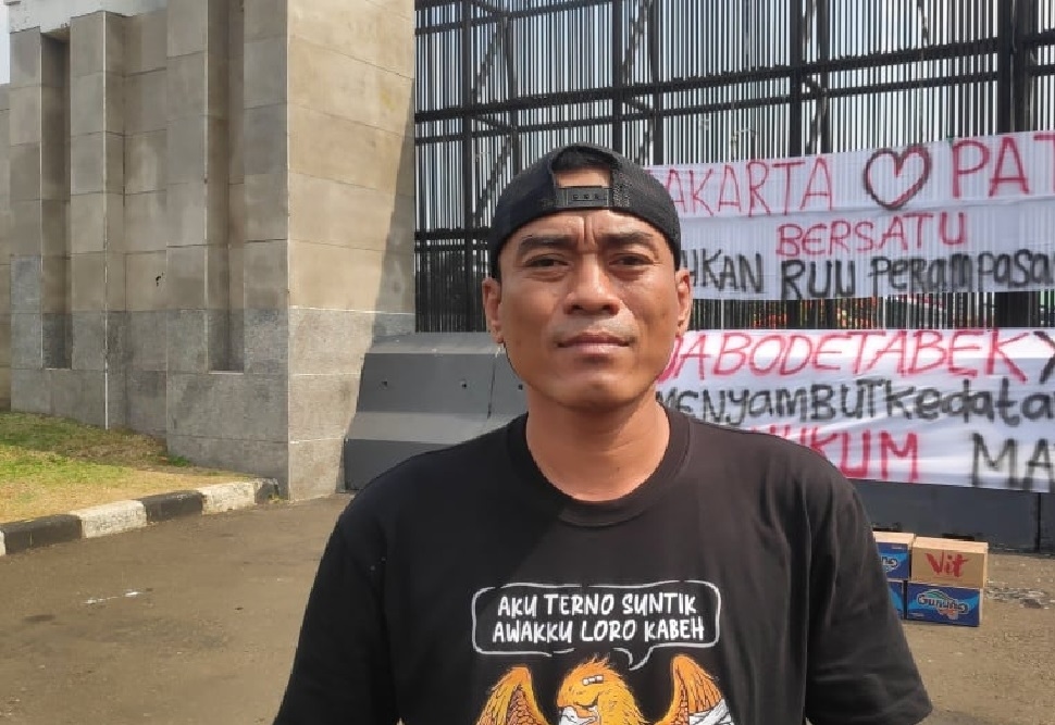 Koordinator AMPB Supriyono alias Botok. Foto : Ist