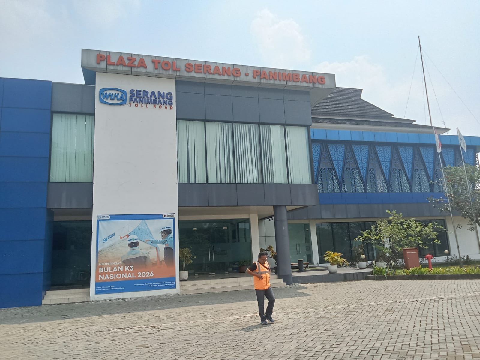 Kantor PT Wika Serpan di Kabupaten Lebak.(Istimewa)