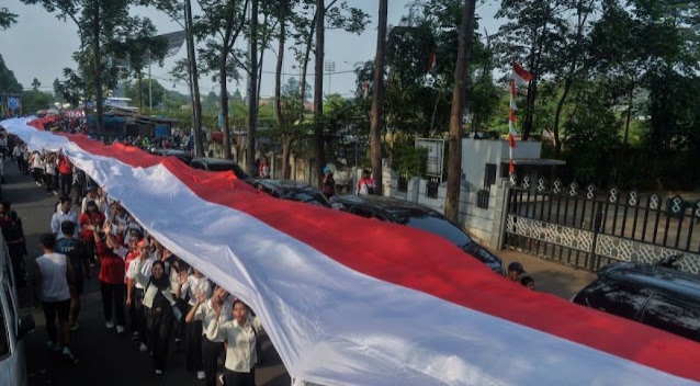 Kirab Bendera Pusaka. Foto : Ist