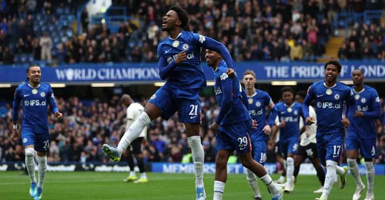 Selebrasi skuad Chelsea. Foto : Ist