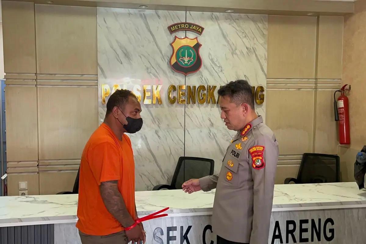ML seorang debt collector diamankan Polisi. Foto : Ist