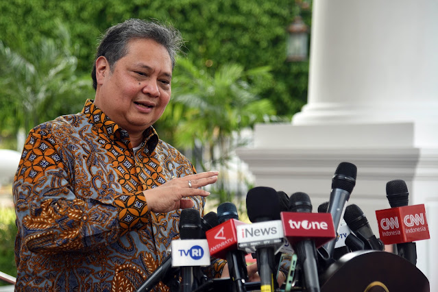 Menko Perekonomian Airlangga Hartarto. Foto : Ist