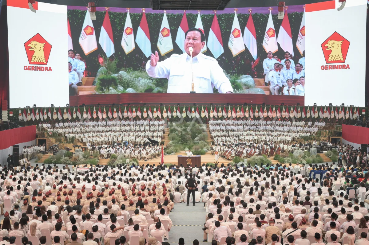 Rapimnas Gerindra. Foto ; Ist