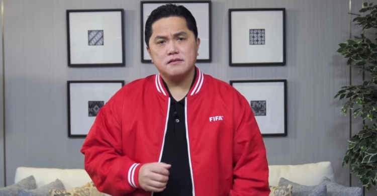 Ketum PSSI Erick Thohir. Foto : Ist