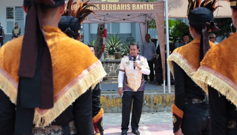Bupati Tangerang Moch. Maesyal Rasyid membuka langsung ajang yang diikuti pelajar tingkat SD/MI, SMP/MTs, hingga SMA/SMK/MA. Foto : Humas Kab. Tangerang