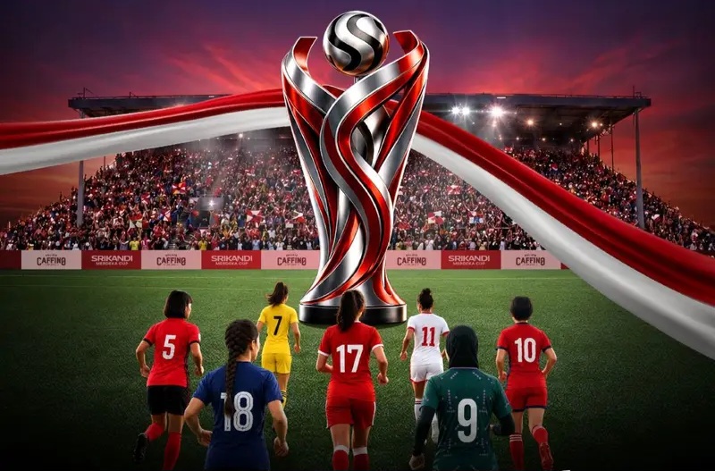 Ilustrasi trophy Srikandi Merdeka Cup 2026. Foto : Ist
