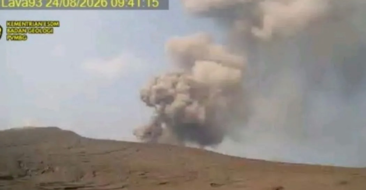 Aktivitas Anak Krakatau. Foto : Ist