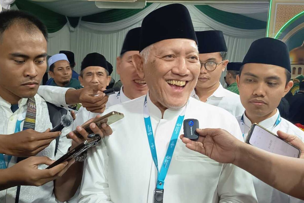 KH Abdul Hakim Mahfudz terpilih menjadi Ketum PB NU periode 2026 - 2031. Foto : Ist