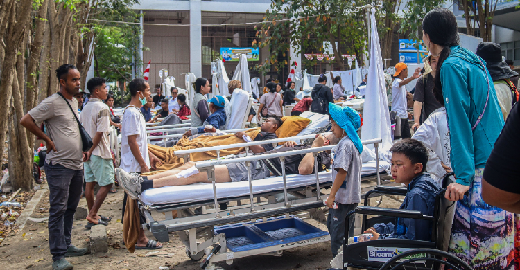 Korban gempa di NTT. Foto : Ist