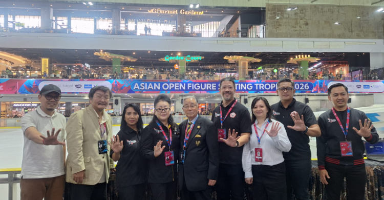 Pembukaan Asian Open Figure Skating Trophy 2026 Oasis Centre Arena, AEON Mall Jakarta Garden City. Foto : Ist