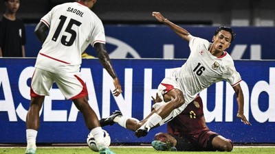 Laga Timnas Garuda vs Vietnam berakhir 0-3 untuk Vietnam. Foto : Ist