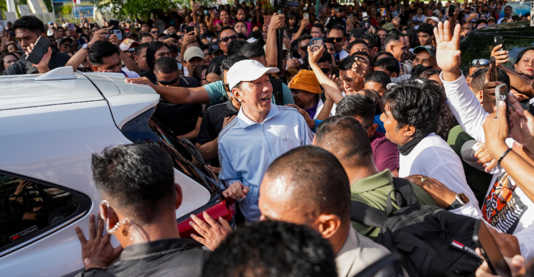 Jokowi saat CFD di NTT. Foto : Ist
