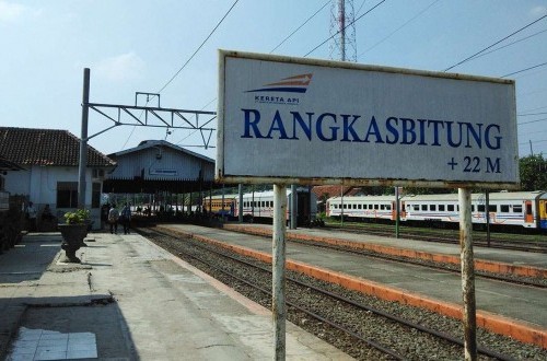 Stasiun Rangkasbitung. Foto : Ist