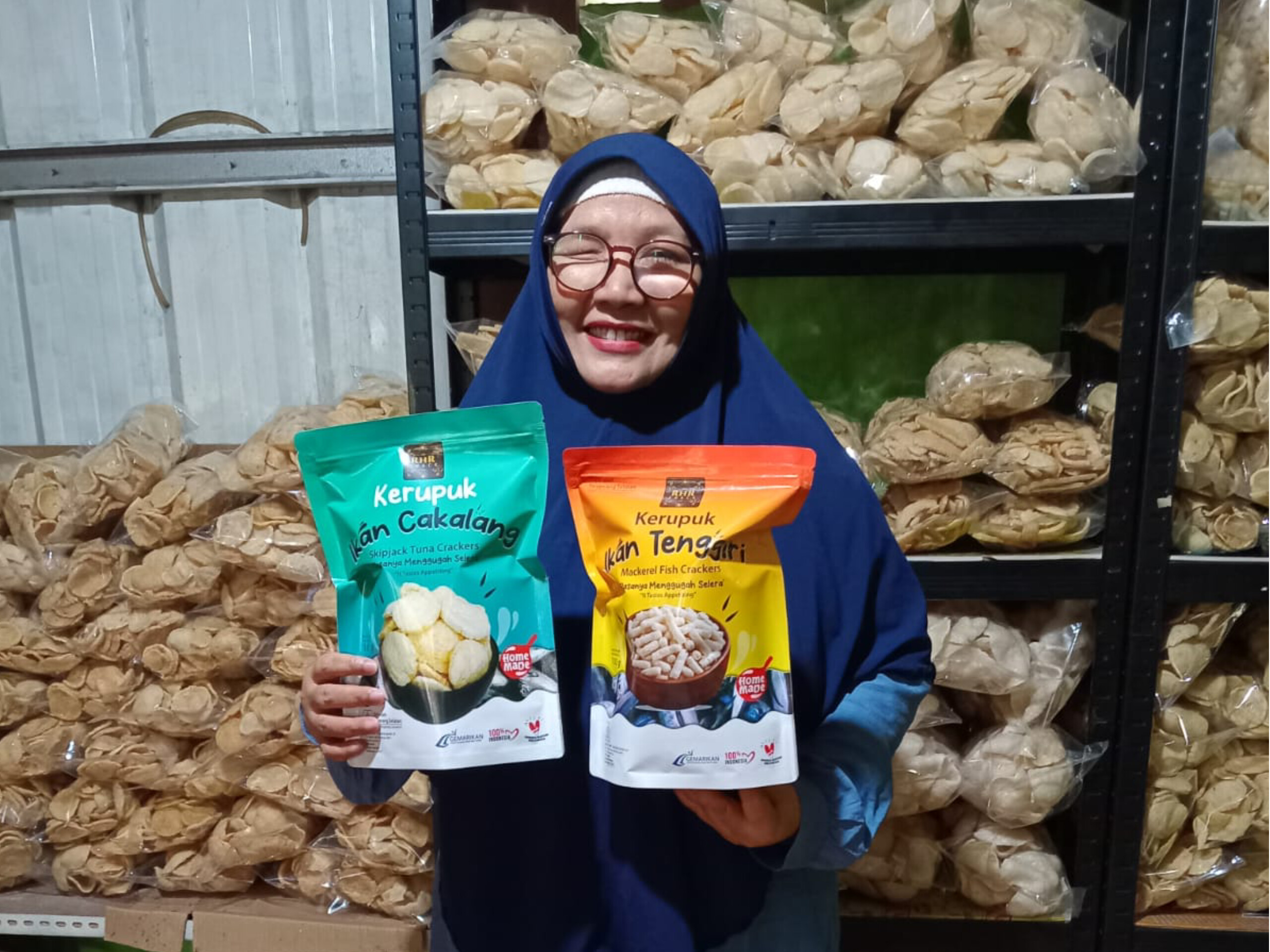 RHR Snack, produk milik pelaku UMKM Eti Nirhaeti. (tangselpos.id/rmn)