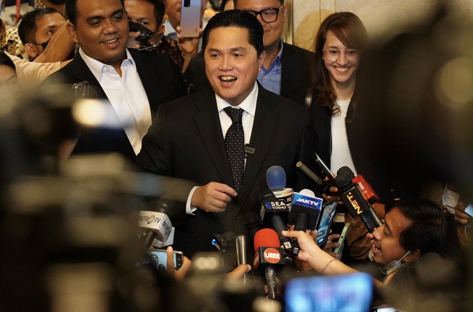 Ketum PSSI Erick Thohir. Foto : Ist