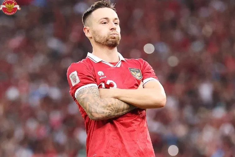 Gelandang Timnas Indonesia Marc Klok. Foto : Ist