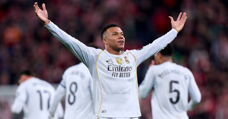 Bomber Real Madrid Kylian Mbappe. Foto : Ist