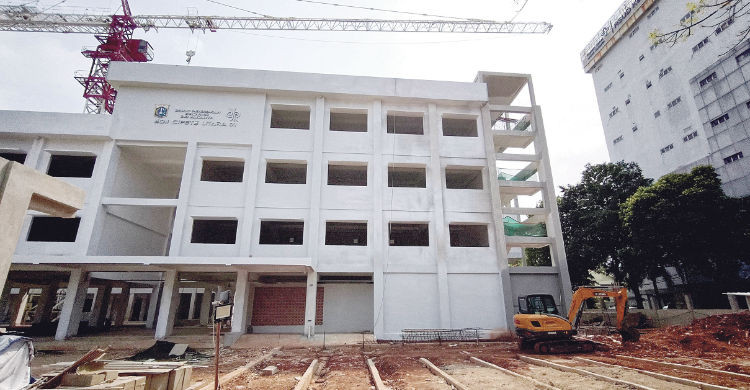Pembangunan SDN Cipete Utara 01 Jakarta Selatan. Foto : Ist