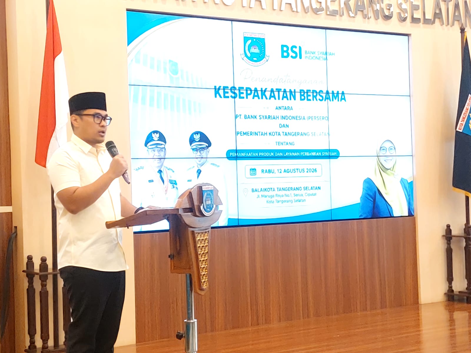 Wakil Wali Kota Tangsel Pilar Saga Ichsan. Foto : Ist