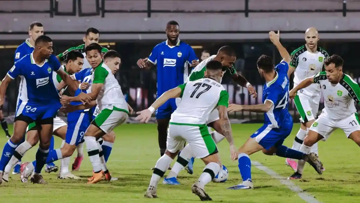 Laga Final Piala Presiden 2026 antara Persib vs Persebaya dimenangkan Persebaya. Foto : Ist