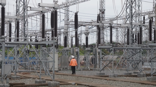 Gardu PLN di Gandul Cinere. Foto ; Ist