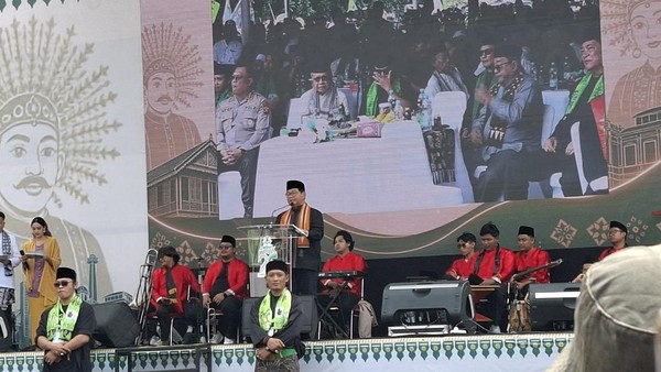 Gubernur Pramono Anung di acara HUT FBR di Kemayoran. Foto : Ist