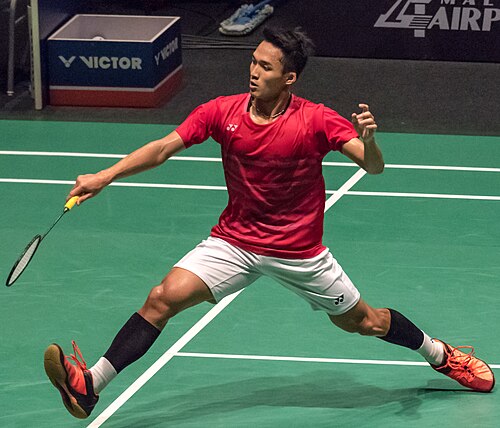 Tunggal putra Indonesia Jonatan Christie. Foto : Ist