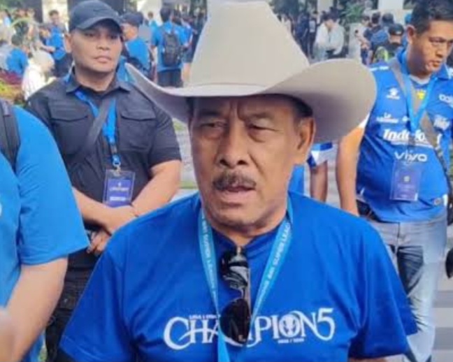 Komisaris PT Persib Bandung Bermartabat Umuh Muchtar. Foto : Ist