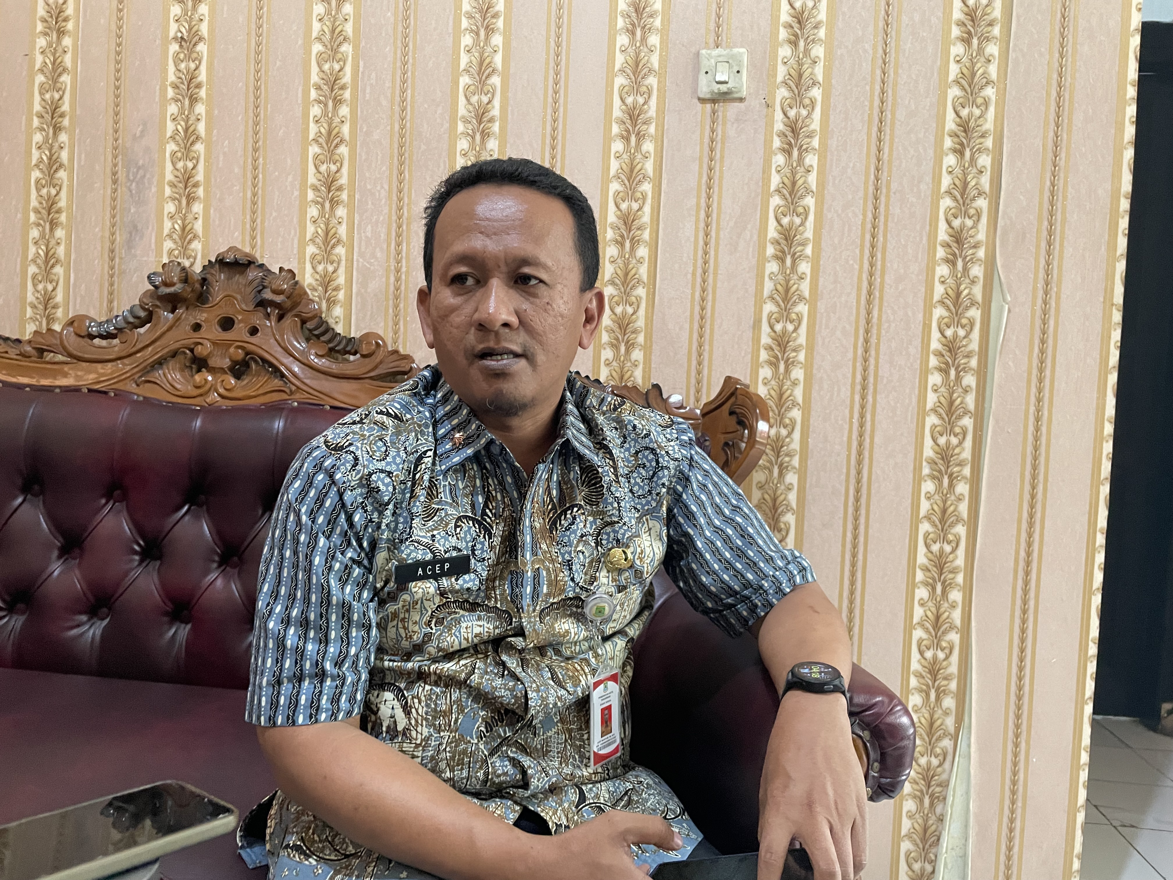 Kepala Dinsos Kota Tangerang Acep Wahyudi