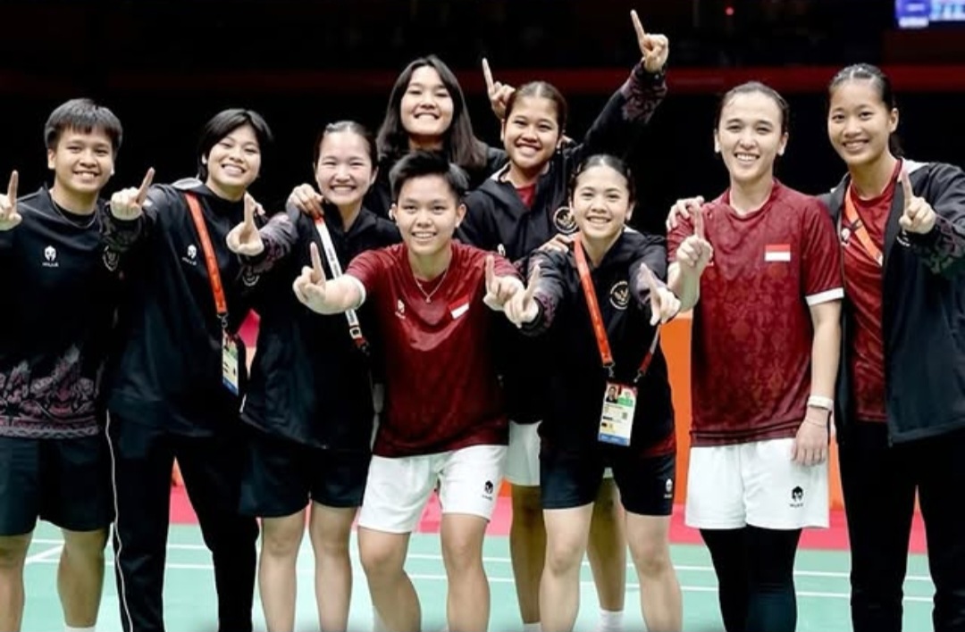Tim beregu putri Indonesia sukses rebut Perunggu di Asian Games 2026. Foto : Ist