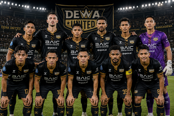 Skuad Dewa United. Foto : Ist