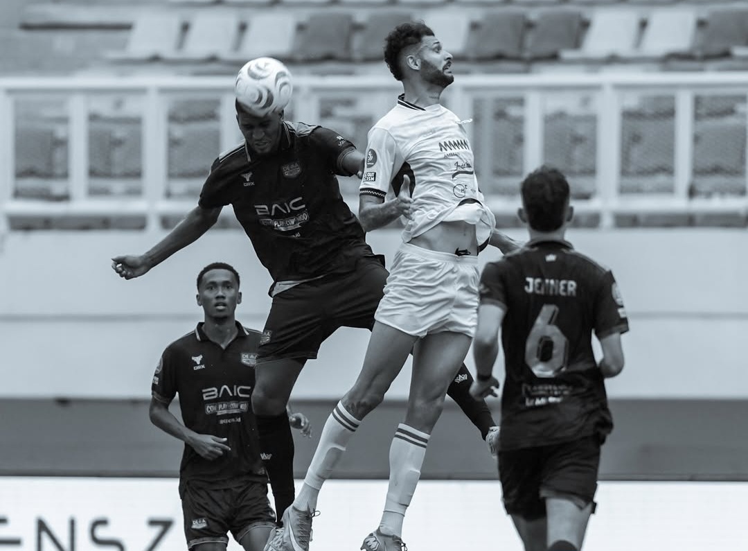 Laga Dewa United vs PSS Sleman. Foto : Ist