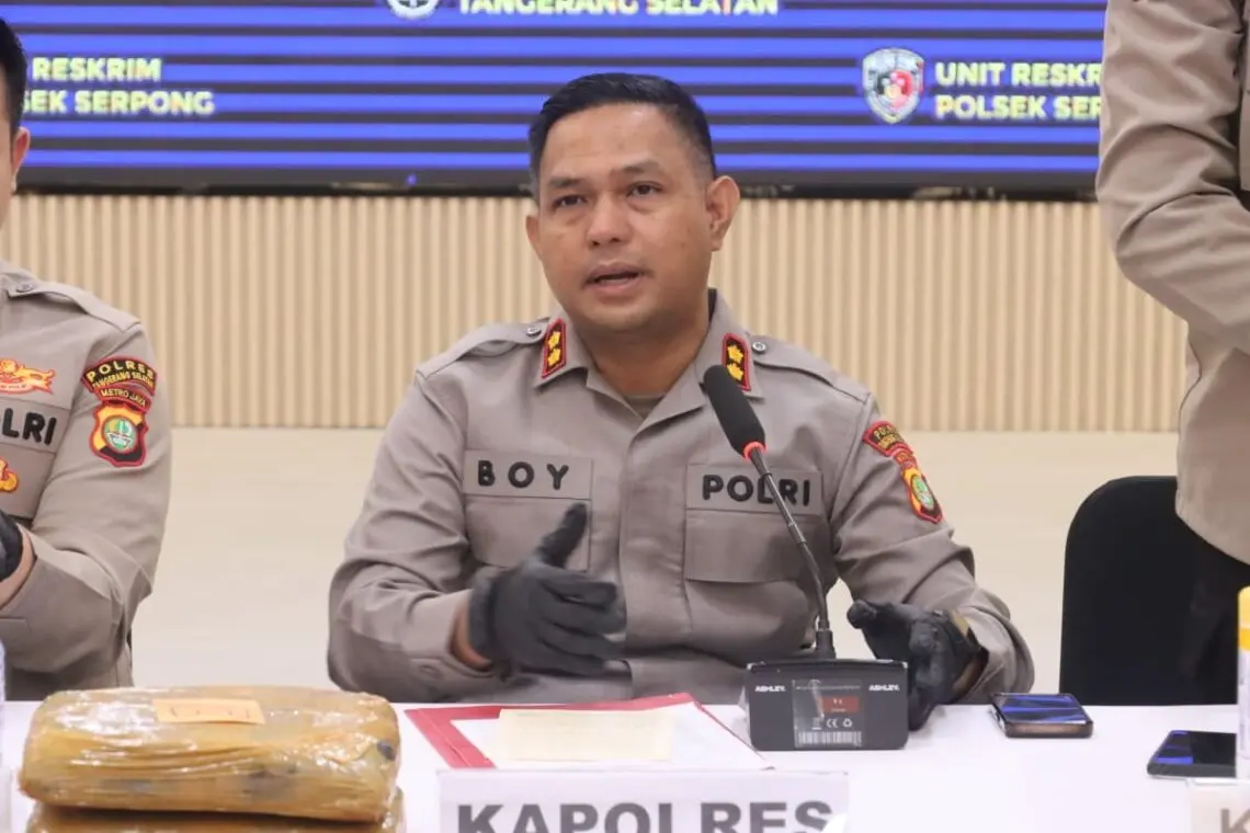 Kapolres Tangerang Selatan AKBP Boy Jumalolo. Foto : Ist
